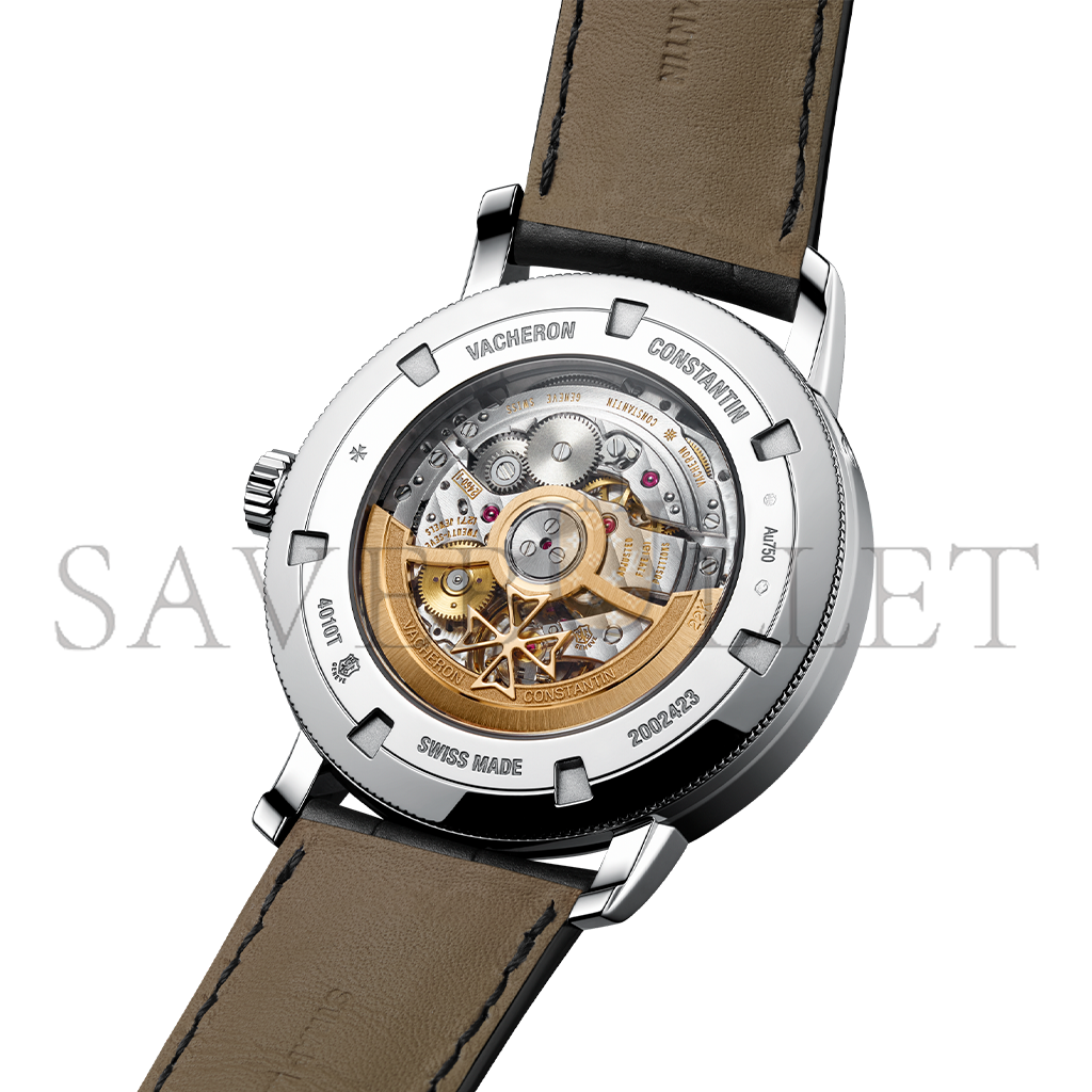 vacheron Co*sta*t*n traditionnelle complete calendar 41 mm white gold watch 4010t/000g-b740